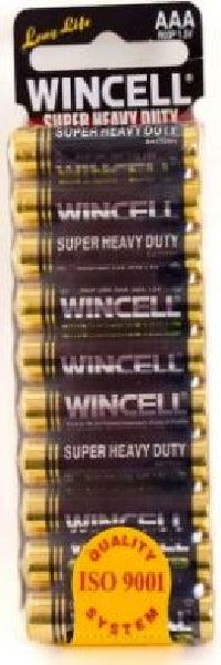 Wincell Super Heavy Duty AAA Shrink 10Pk Battery - Take A Peek