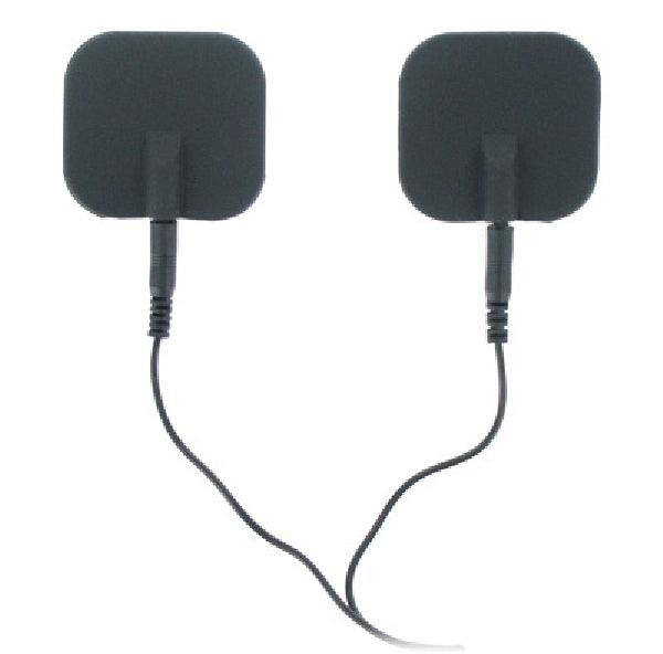 Zeus Deluxe Black Electro Pads 2-Pack - Take A Peek