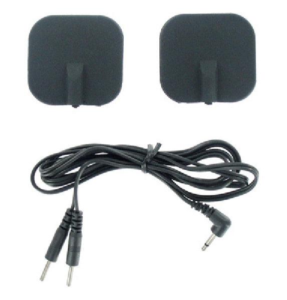 Zeus Deluxe Black Electro Pads 2-Pack - Take A Peek