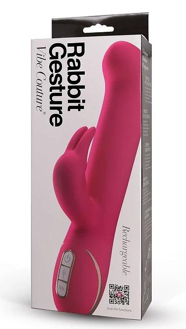 Vibe Couture Rabbit Gesture Pink - Take A Peek
