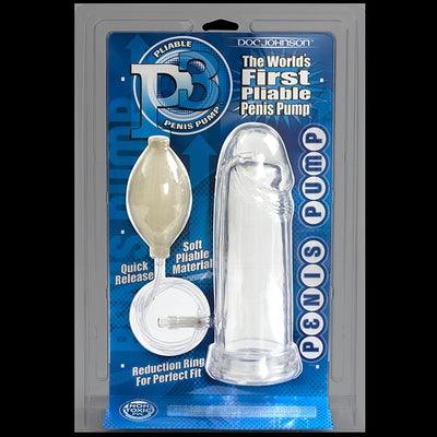 P3 Pliable Penis Pump Clear - Take A Peek