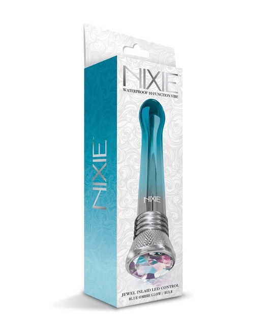 Nixie Jewel Ombre Bulb Vibe Blue Glow - Take A Peek