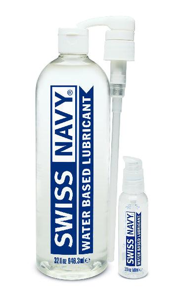 Swiss Navy Water Based Lubricant 32oz/946ml - Take A Peek