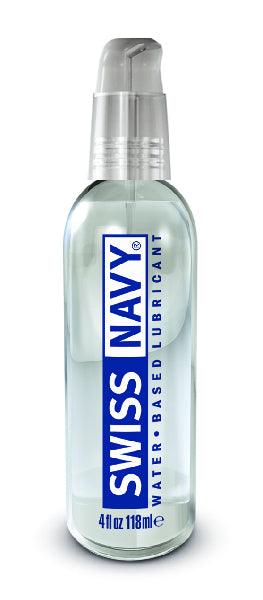 Swiss Navy Water Based Lubricant 4oz/118ml - Take A Peek