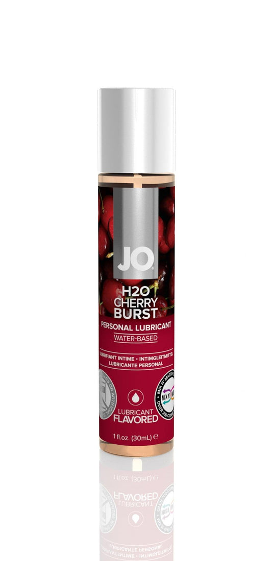 JO H2O Flavored 1 Oz / 30 ml Cherry Burst (T) - Take A Peek
