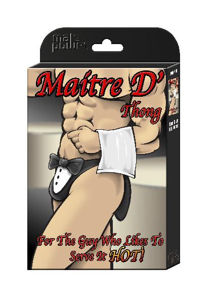 MaitreD Thong Novelty Underwear - Take A Peek