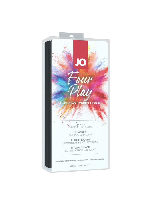 JO Four Play Gift Set 8 x 10ml Foils - Take A Peek
