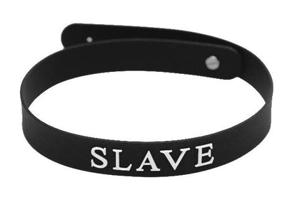 Slave Silicone Collar - Take A Peek