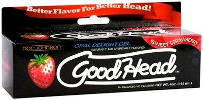 Good Head Gel Strawberry  4 oz. - Take A Peek