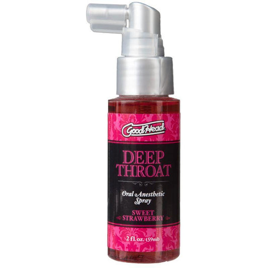 GoodHead Deep Throat Spray Strawberry 59ml - Take A Peek