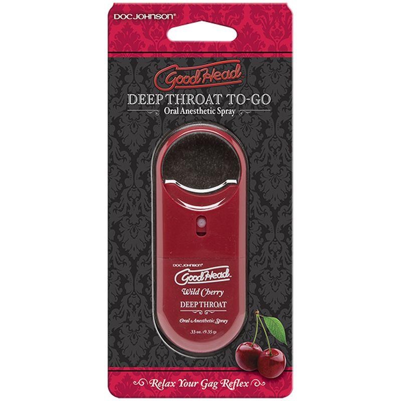 GoodHead To-Go Deep Throat Spray Wild Cherry 9ml - Take A Peek