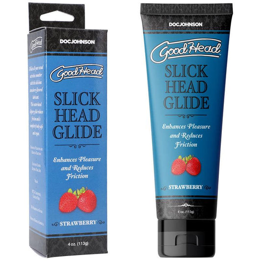 GoodHead Slick Head Glide - Strawberry - Take A Peek