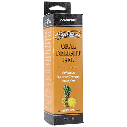 GoodHead - Oral Delight Gel - Pineapple - 4 oz - Take A Peek