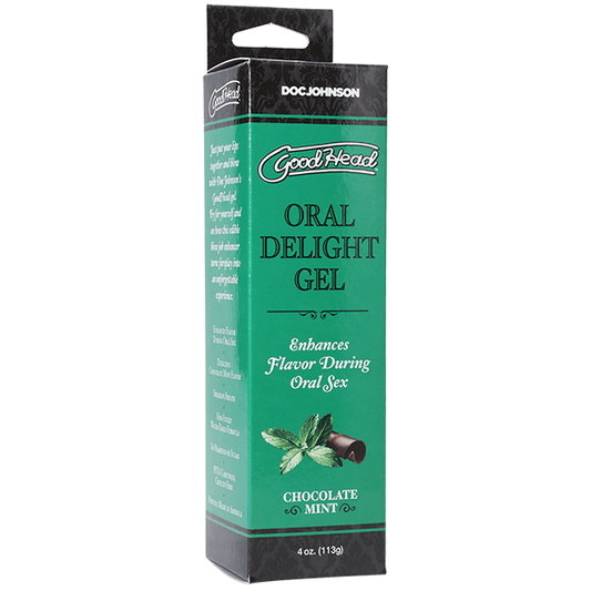 GoodHead - Oral Delight Gel - Chocolate Mint - 4 oz - Take A Peek