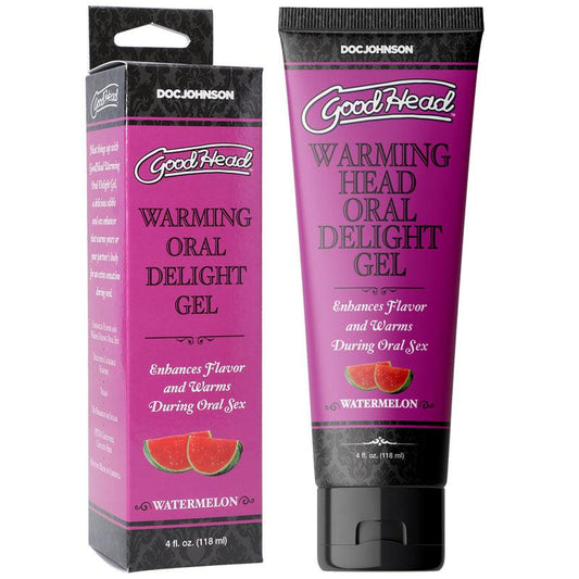 GoodHead Warming Head Oral Delight Gel - Watermelon - Take A Peek