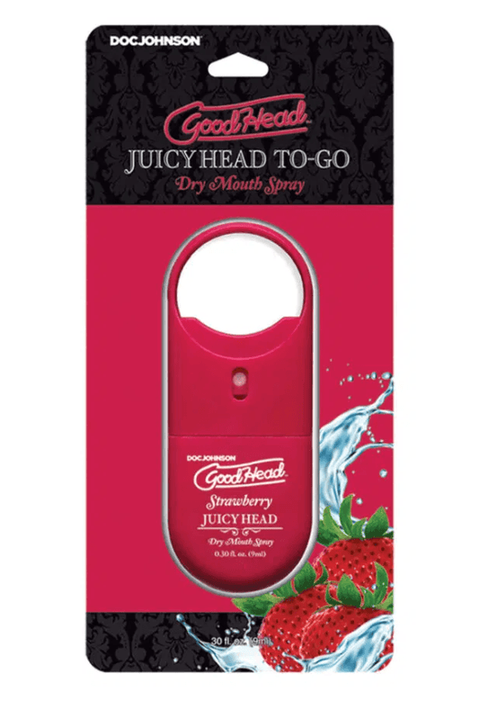 GoodHead - Juicy Head Dry Mouth Spray To-Go - Strawberry - .30 fl. oz.... - Take A Peek
