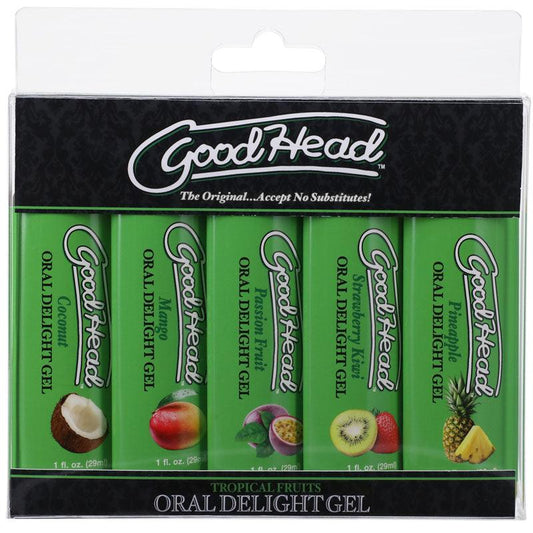 GoodHead Oral Delight Gel - Tropical Fruits - Take A Peek