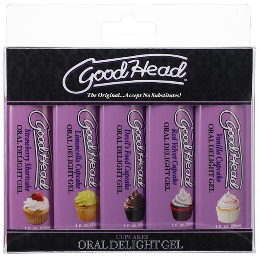 GoodHead Oral Delight Gel - Cupcakes - Take A Peek