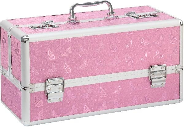 Lockable Large Vibrator Case Pink - Take A Peek