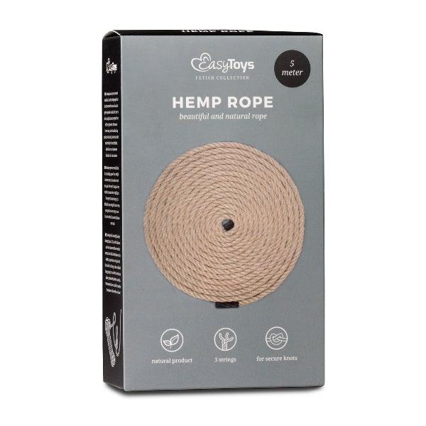 Hemp Bondage Rope 5m - Take A Peek