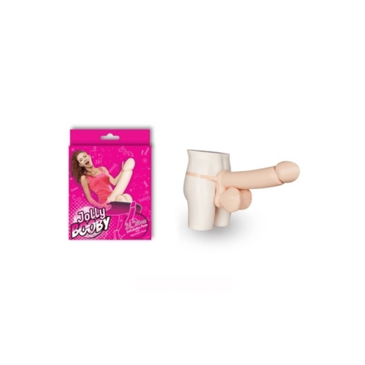 Jolly Booby PVC Inflatable Small Penis Flesh - Take A Peek