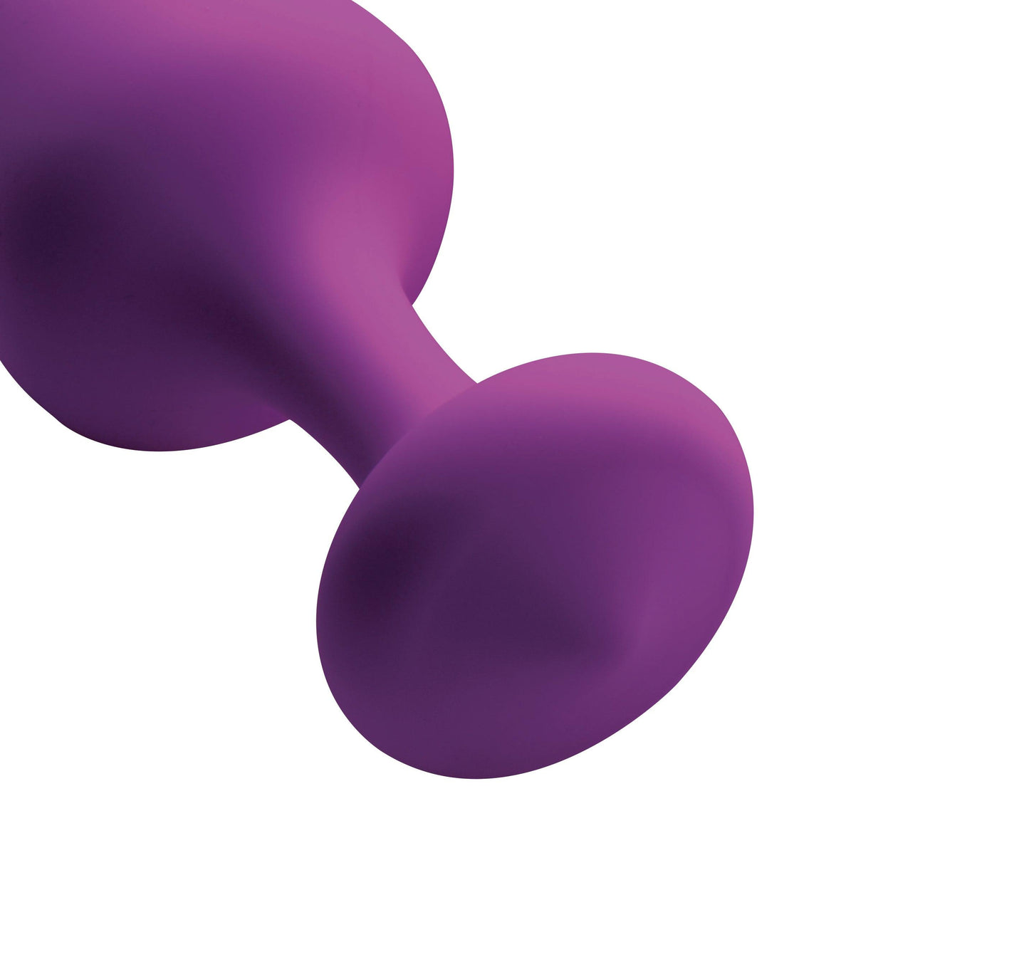 Purple Pleasures 3 Piece Silicone Anal Plugs - Take A Peek