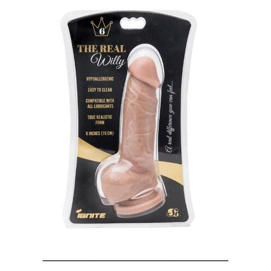 The Real Willy 6in Dildo Vanilla - Take A Peek
