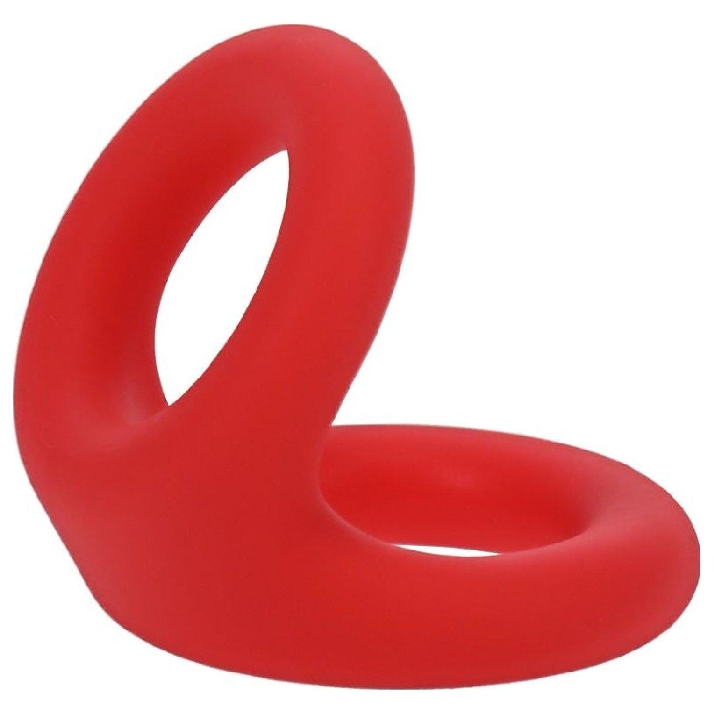 Uplift Silicone Cock Ring Crimson - Take A Peek
