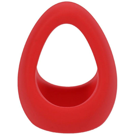 Stirrup Silicone Cock Ring Crimson - Take A Peek