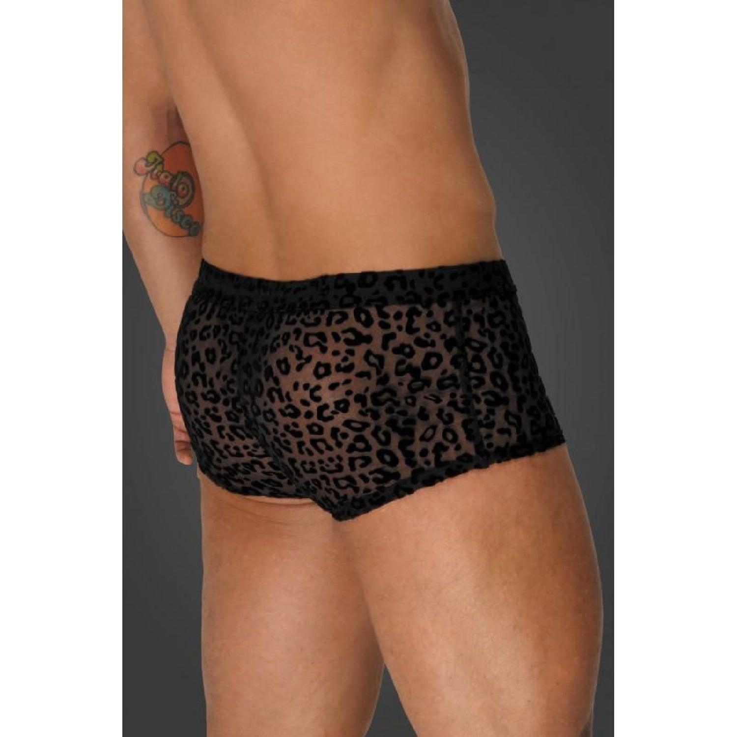 Leopard Flock Short Shorts - Take A Peek