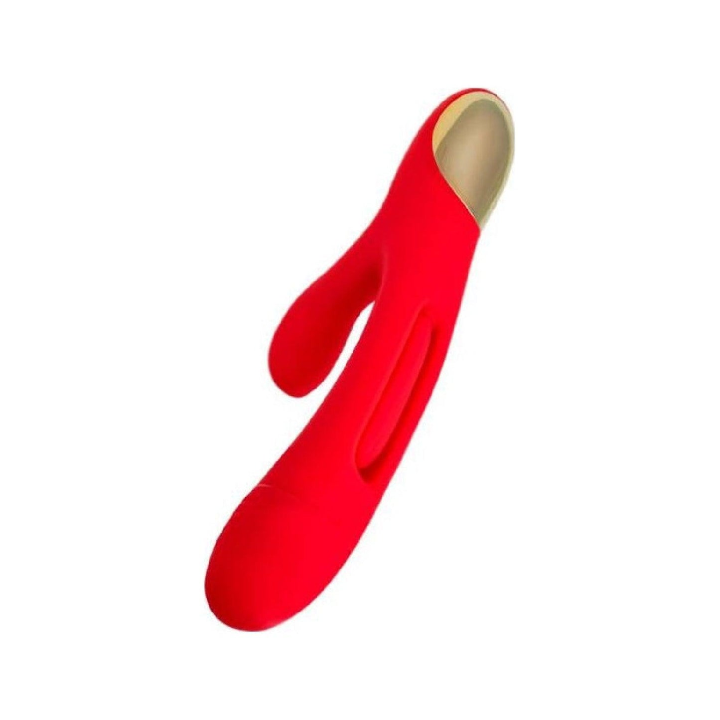 JOS Patti Moving Tongue Rabbit Vibrator Red - Take A Peek