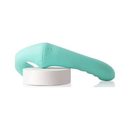 VibraTwin Rechargeable Come Hither Strapless Strap On with Remote - Take A Peek