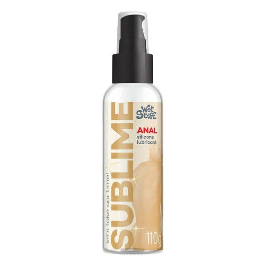 Wet Stuff Sublime Anal Silicone Lubricant Pump Top 110g - Take A Peek