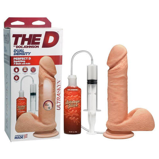 The D Perfect D Squirting 7'' with Balls - Take A Peek
