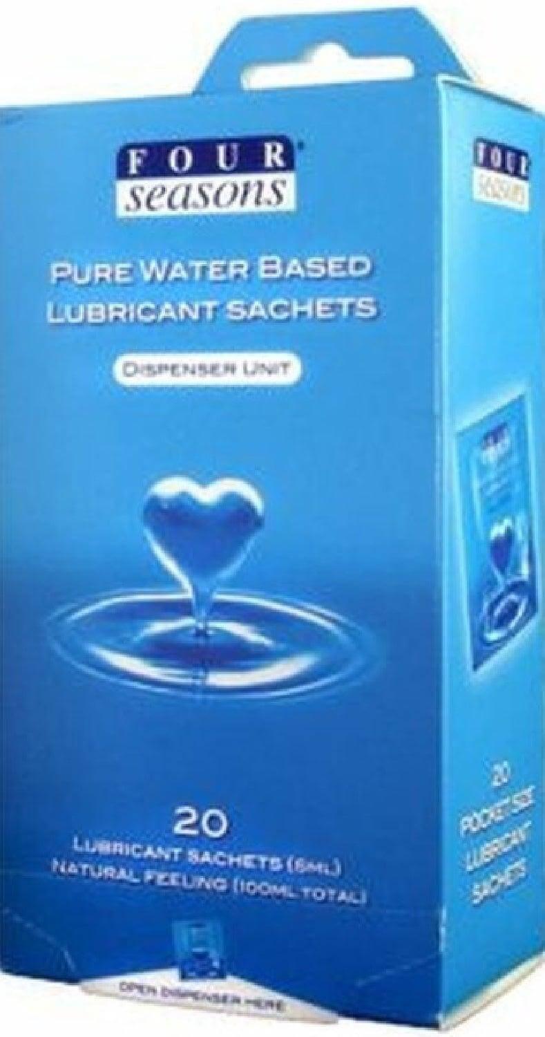 20PK Water Based Lube Sachets (5ML) - Take A Peek