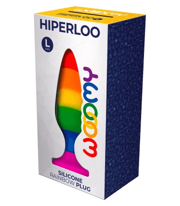 Wooomy Hiperloo Silicone Rainbow Plug L - Take A Peek