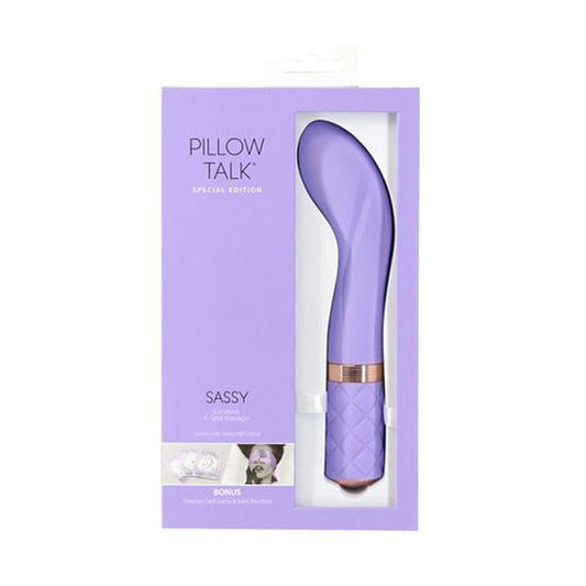 Pillow Talk Special Edition Sassy G Spot Massager Purple - Take A Peek