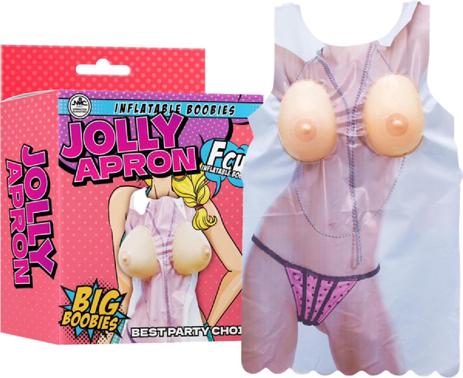 Jolly Apron - F Cup Inflatable Boobies - Take A Peek