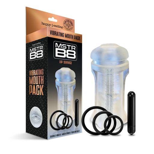 MSTR B8 Vibrating Oral Pack, Lip Service, Five PC Kit - Take A Peek