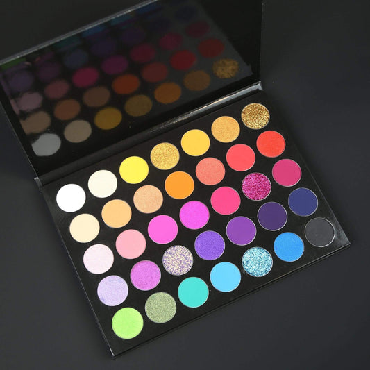 35 Shades Colourful Pro Eyeshadow Palette - Take A Peek