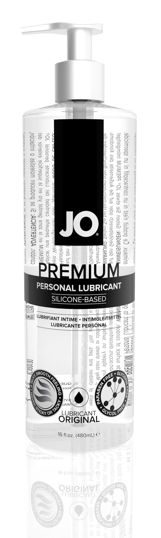 JO Premium Silicon 16 Oz / 480 ml - Take A Peek