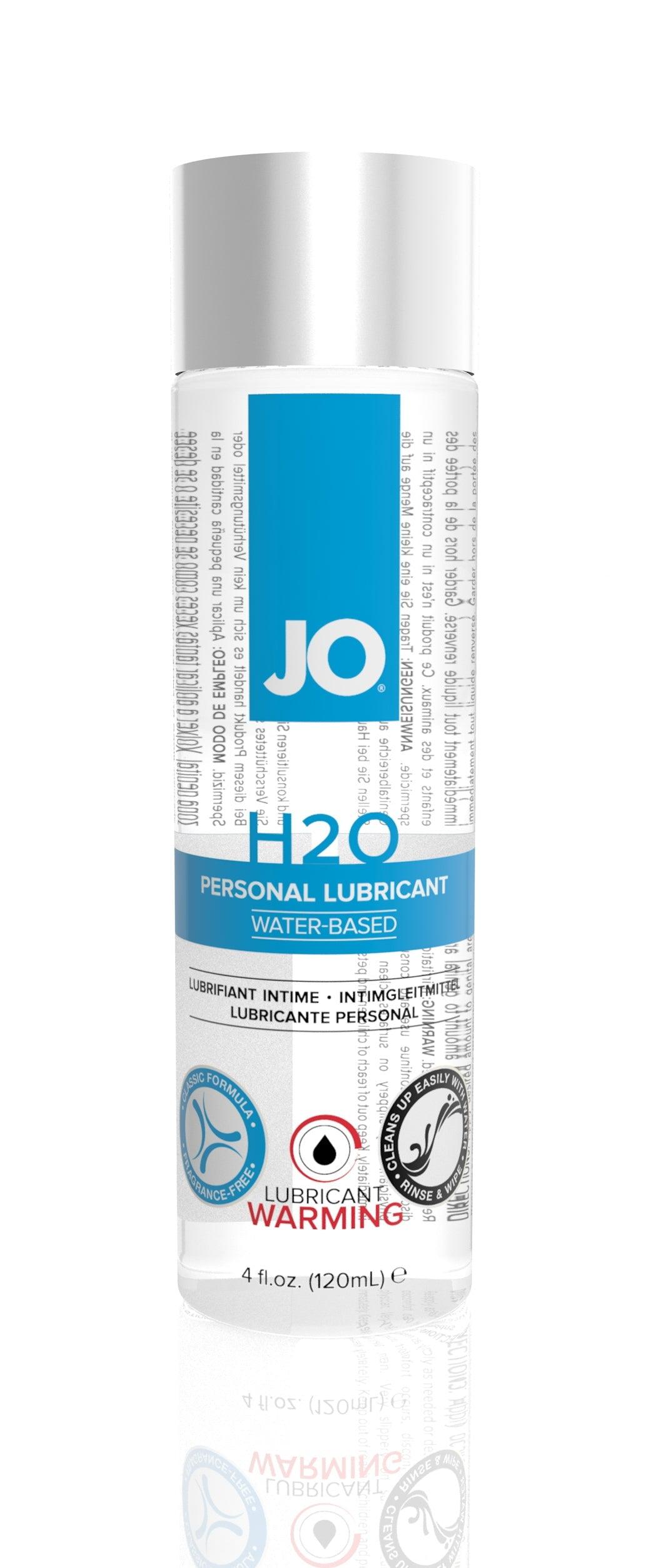 JO H2O Warming 4 Oz / 120 ml - Take A Peek