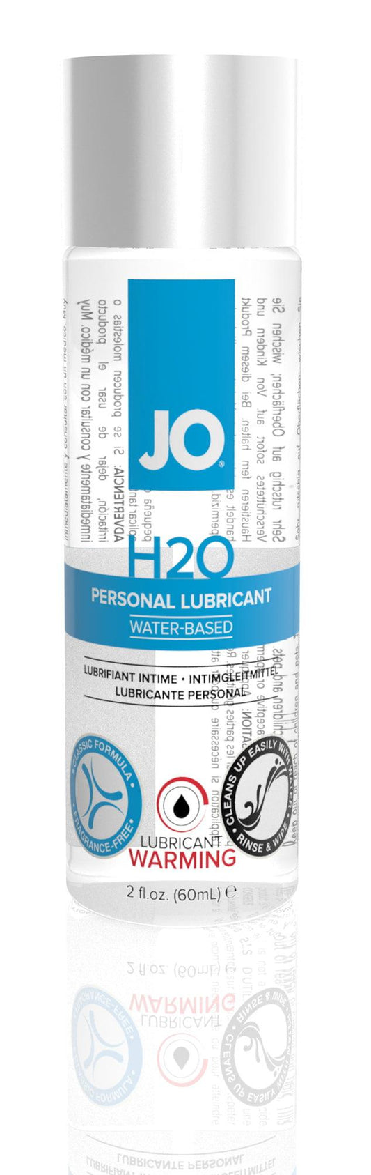 JO H2O Warming 2 Oz / 60 ml - Take A Peek
