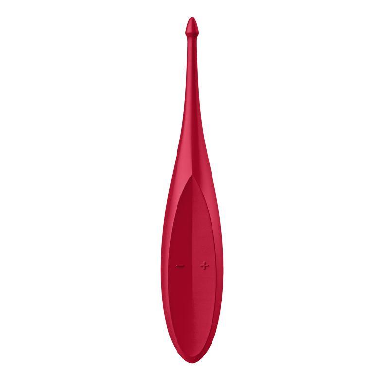 Satisfyer Twirling Fun Tip Stimulator Poppy Red - Take A Peek