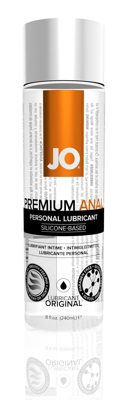 JO Anal Premium 8 Oz / 240 ml - Take A Peek