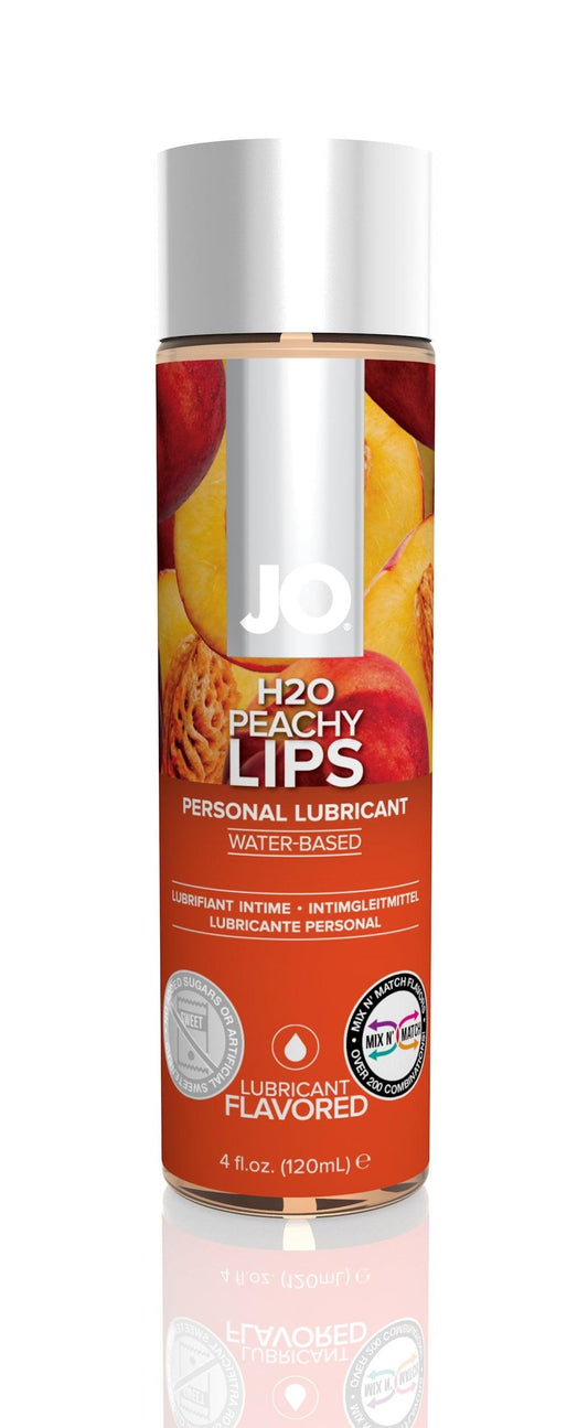 JO H2O Flavored Peachy Lips 4 Oz / 120 ml - Take A Peek
