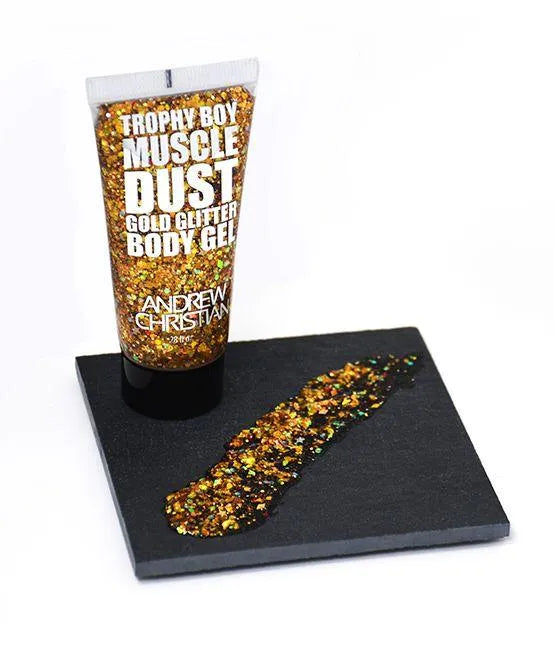 Trophy Boy GOLD Muscle Dust Body Glitter - Take A Peek