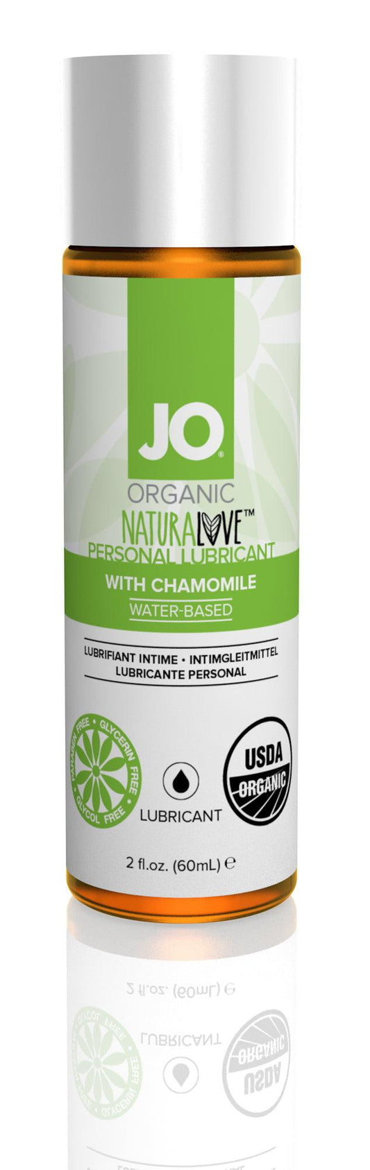 JO USDA Organic Lubricant 2 Oz / 60 ml - Take A Peek