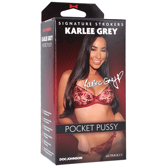Signature Strokers - Karlee Grey - ULTRASKYN Pocket Pussy - Take A Peek