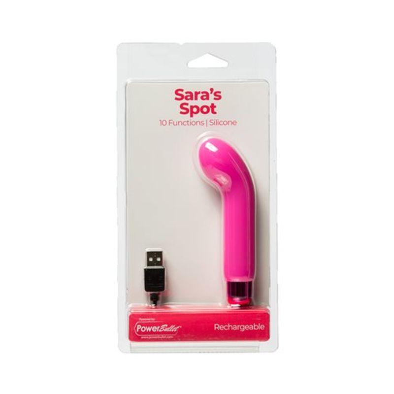 Power Bullet Sara’s Spot Vibrator Pink - Take A Peek